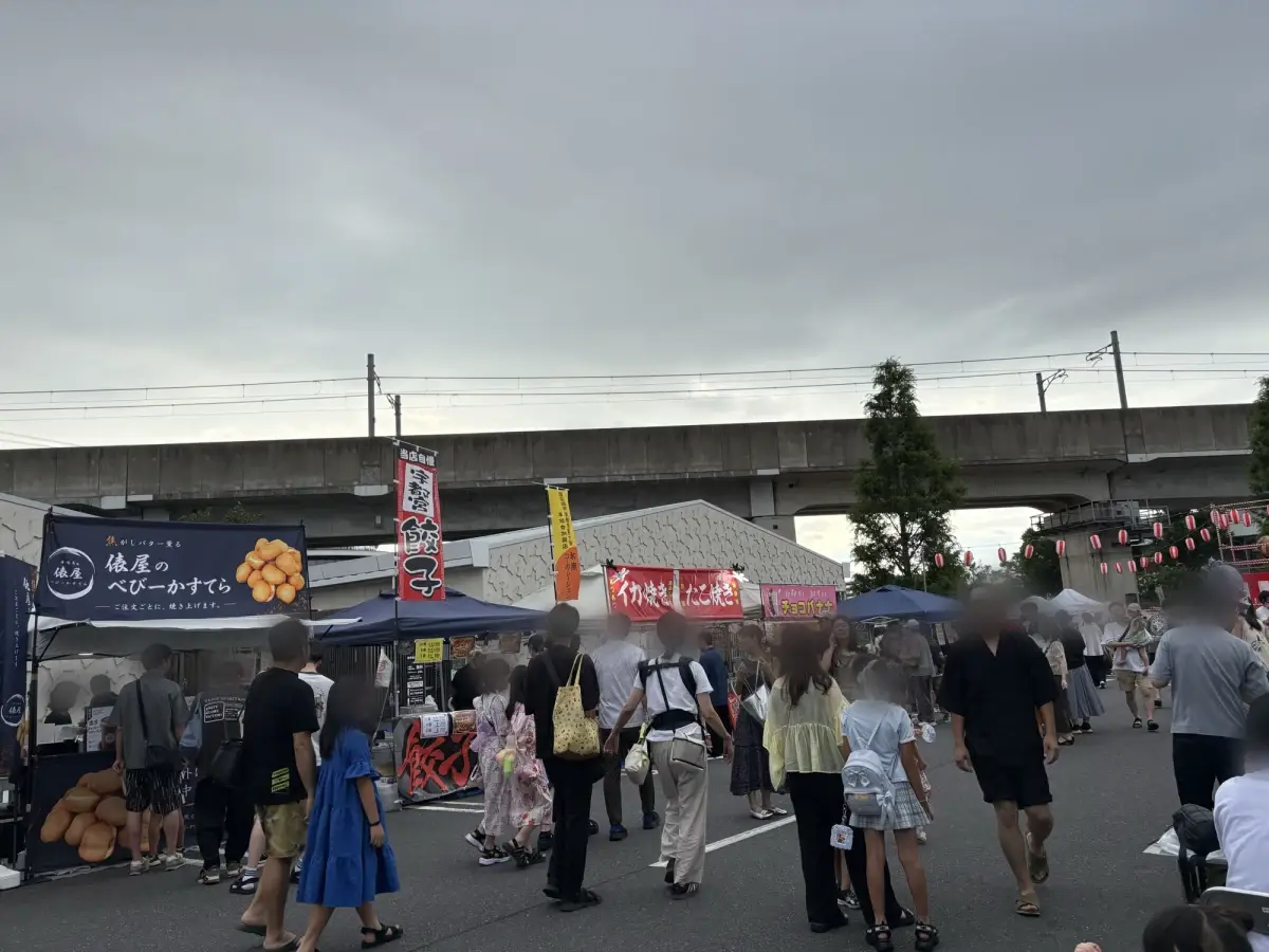 柏の葉T-SITE夏祭りの屋台