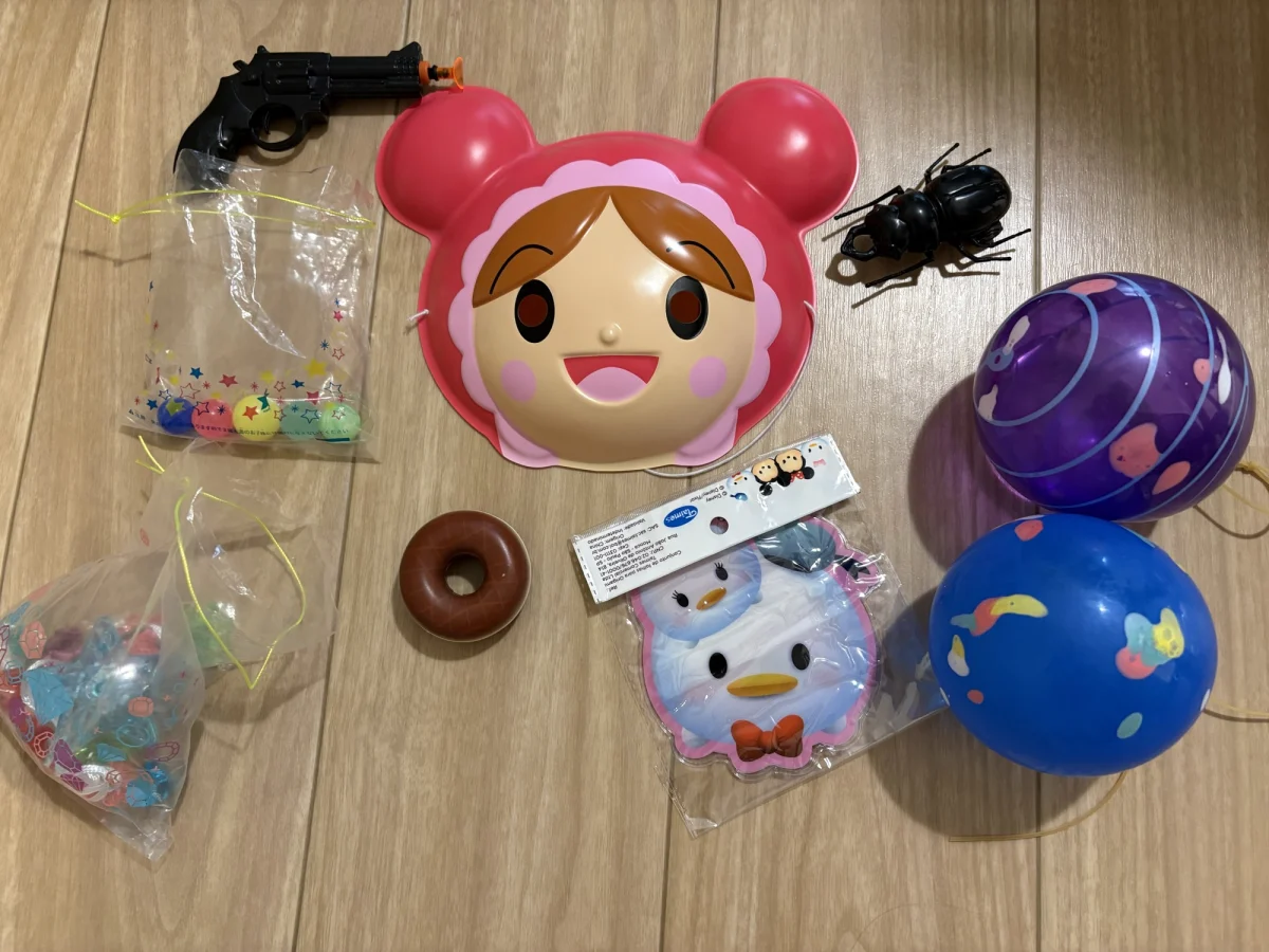 柏の葉T-SITE夏祭りの景品やお面