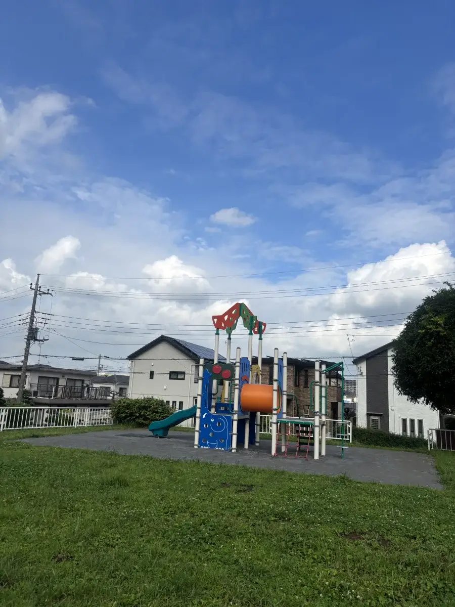 台田法花坊公園の複合遊具