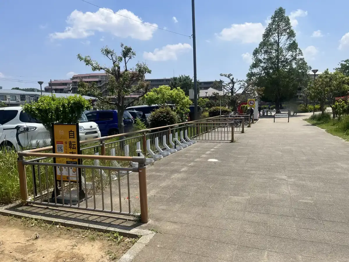 東松戸中央公園のレンタルサイクル