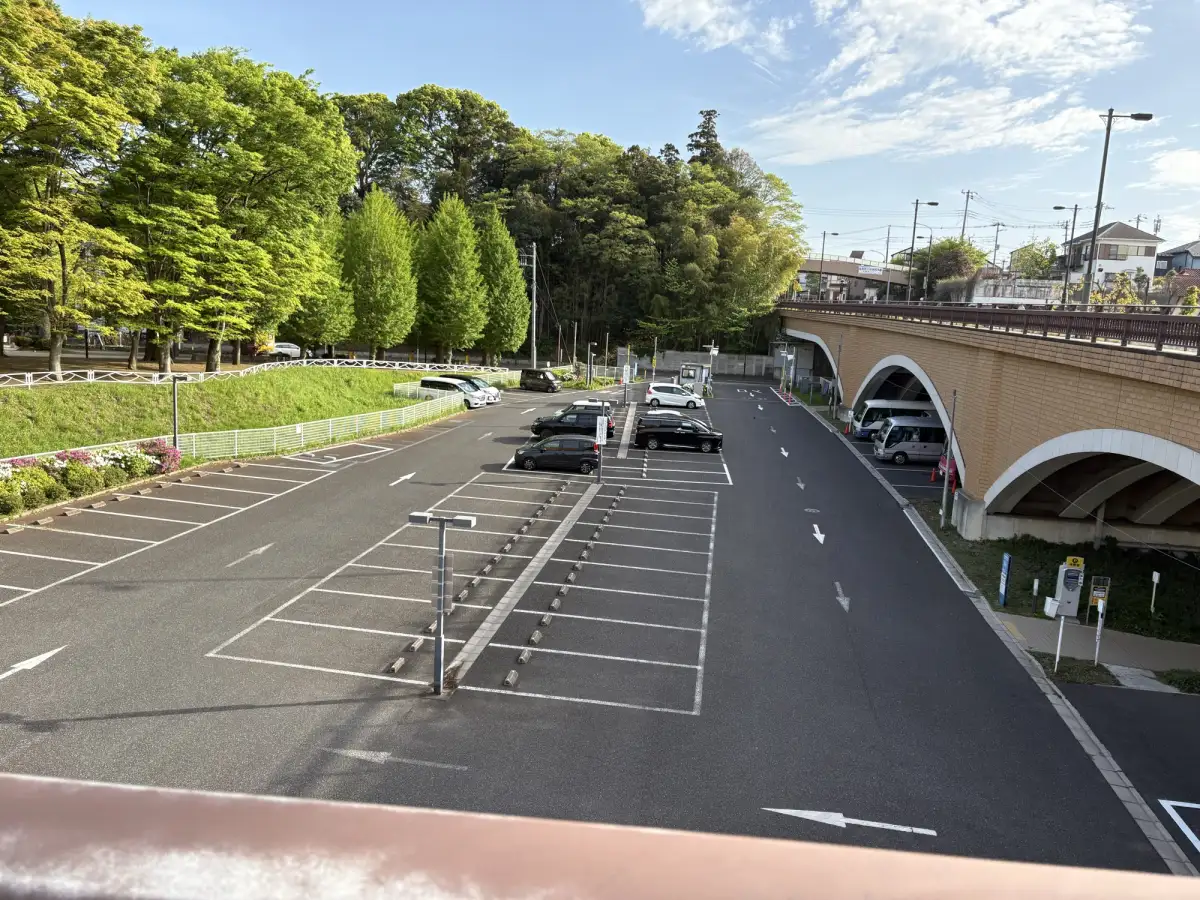 ウェルネス柏の駐車場