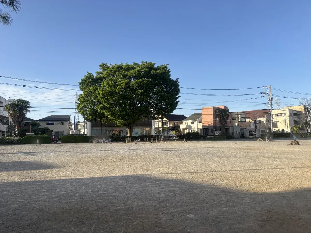 広場の全景