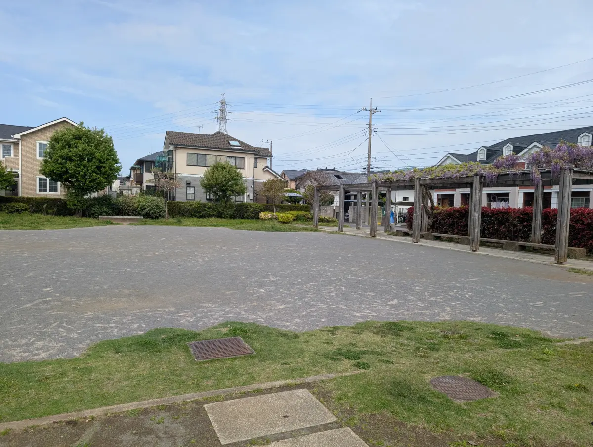 野馬公園の広場