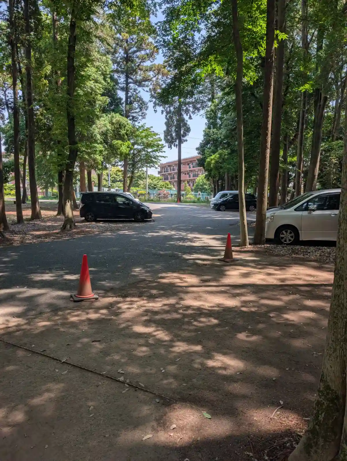 北駐車場