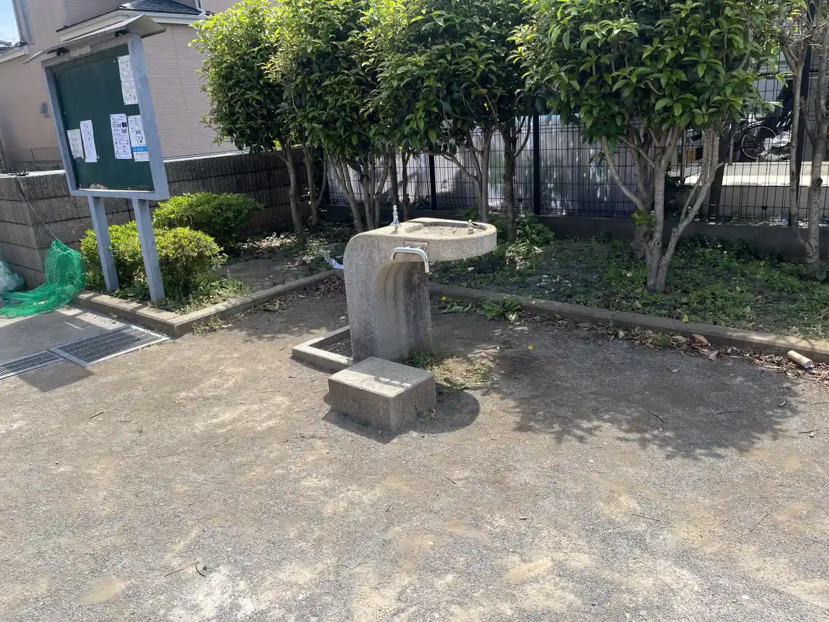 ありのみ公園の水道