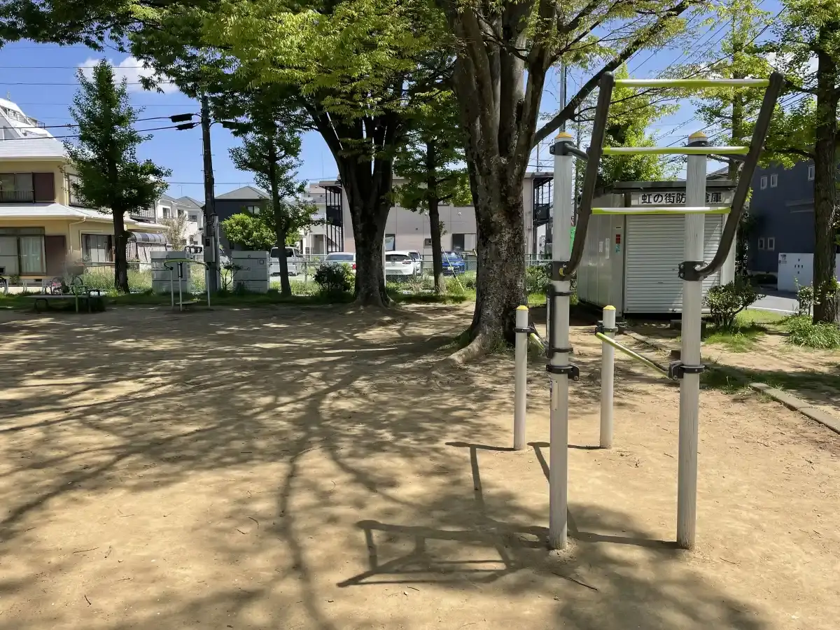 広田公園の健康遊具