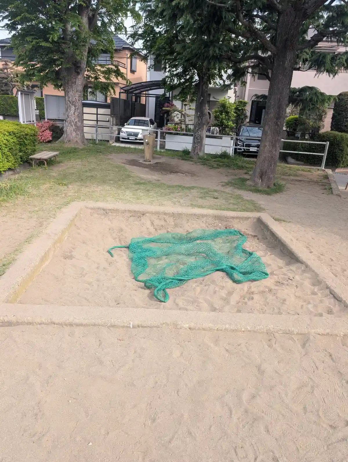 北丘児童公園の砂場