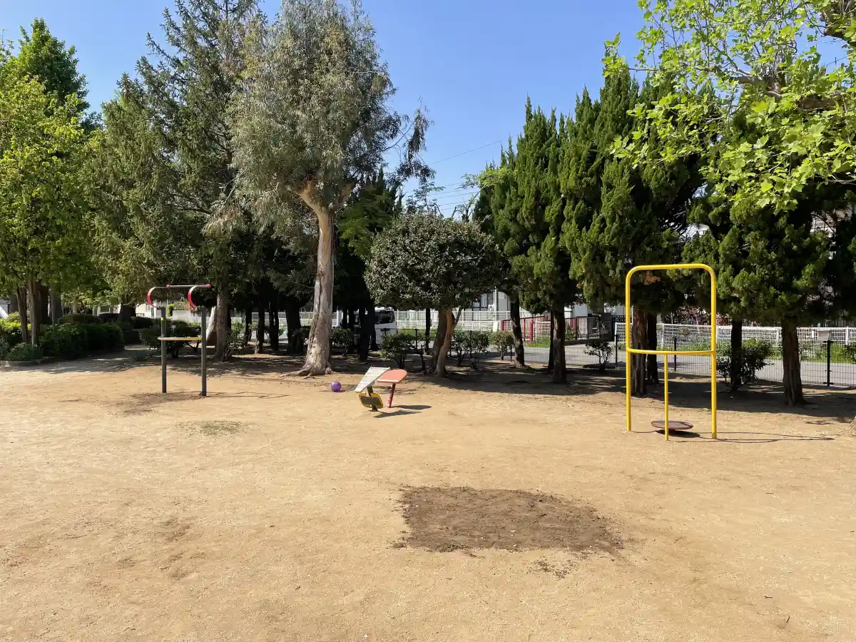 中道公園の健康遊具