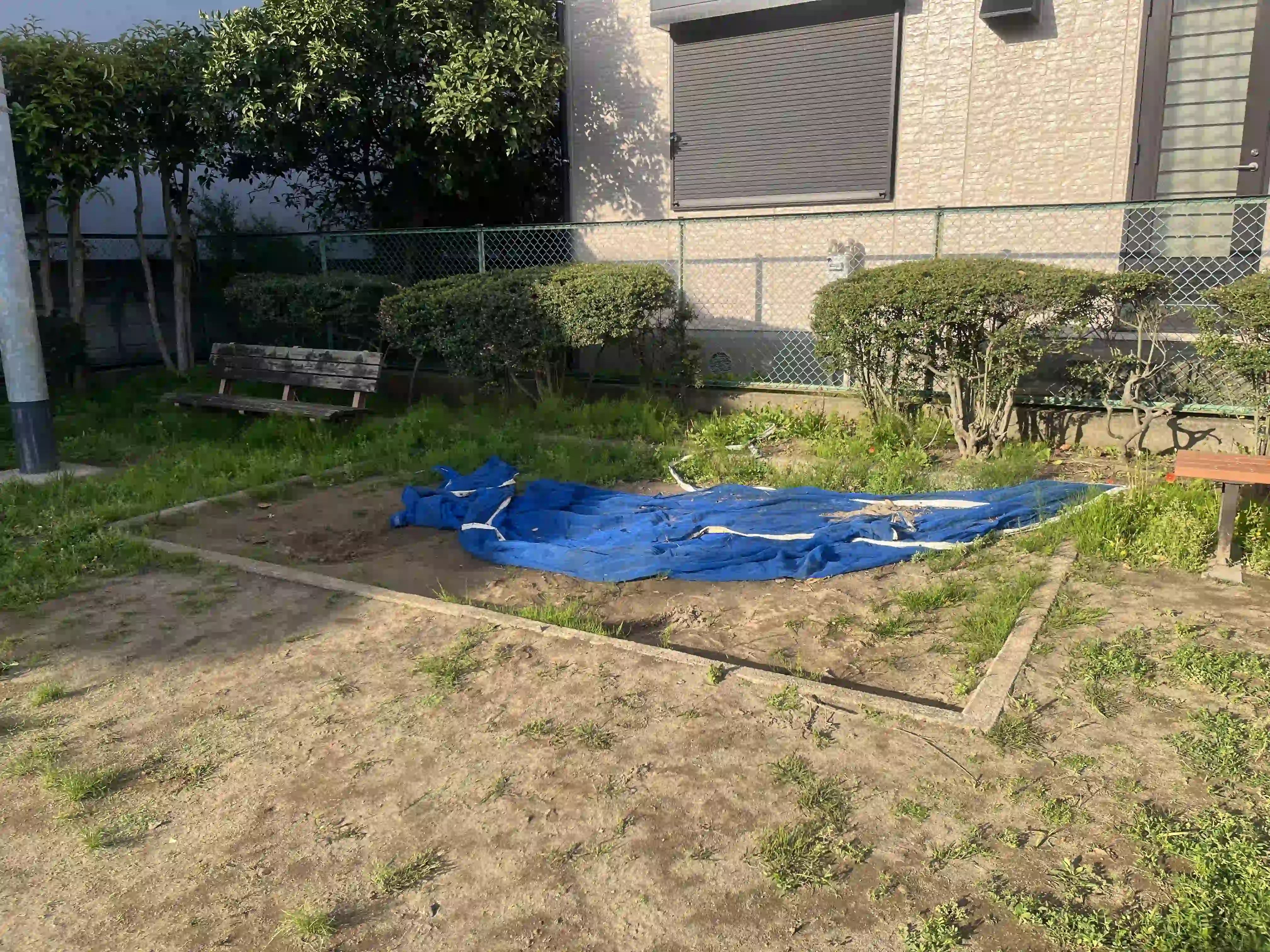中ノ窪公園の砂場