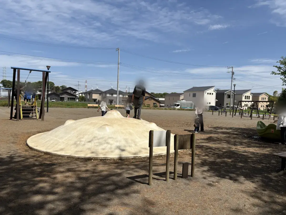 遊具広場の全体像