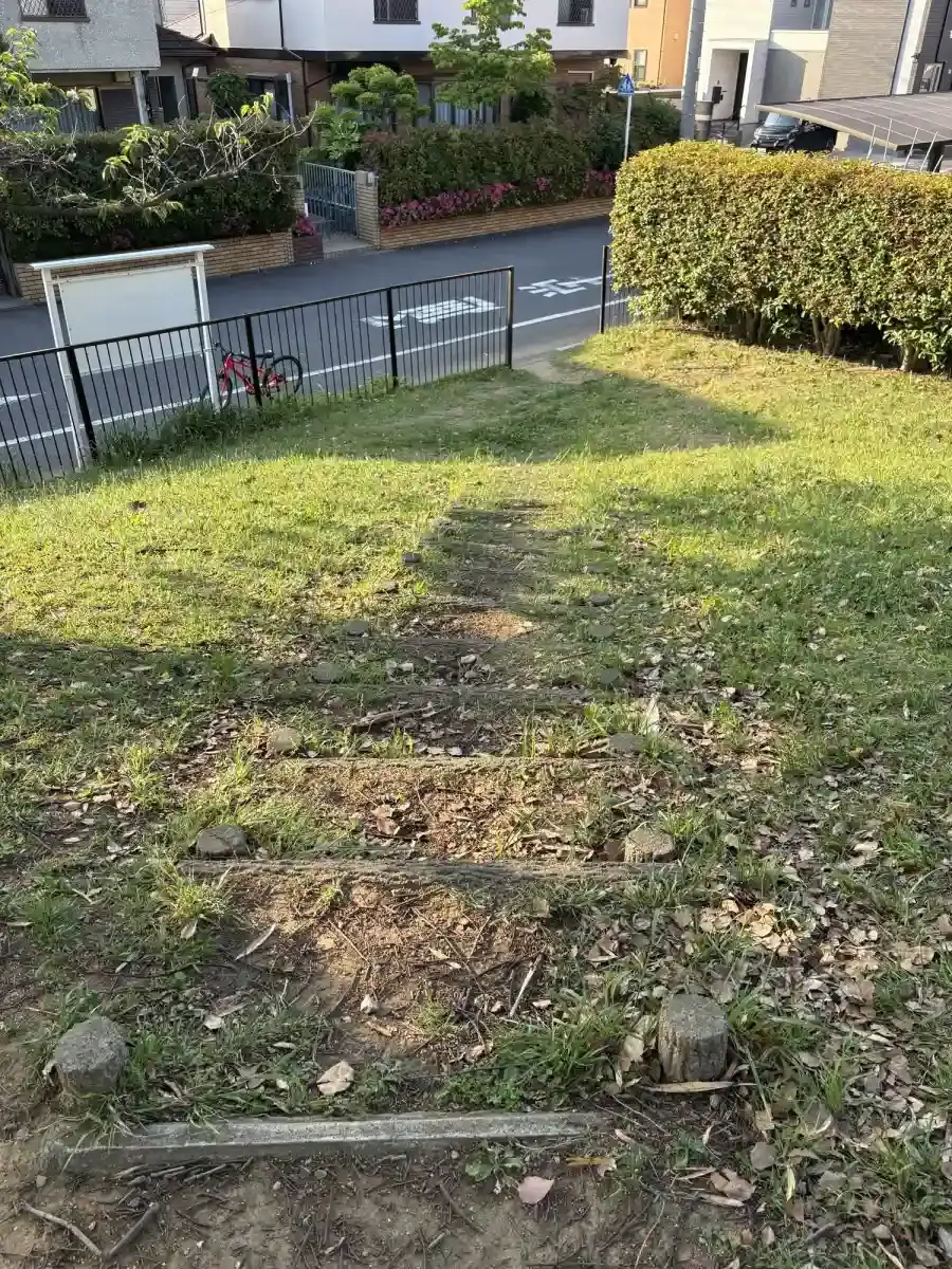 北側の入口