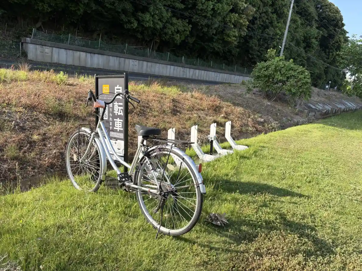 レンタサイクル置き場
