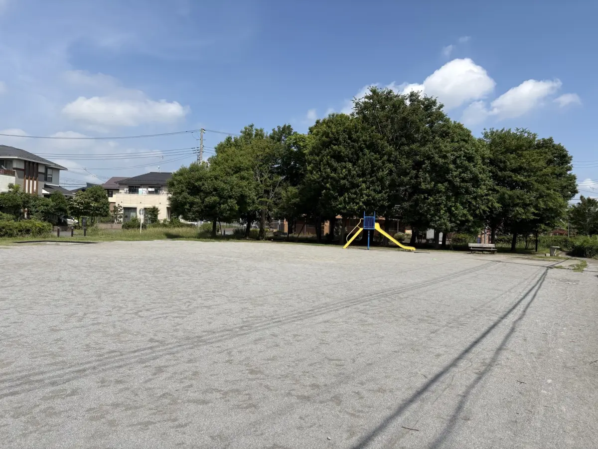 おおたかの森西1号公園の全体の様子