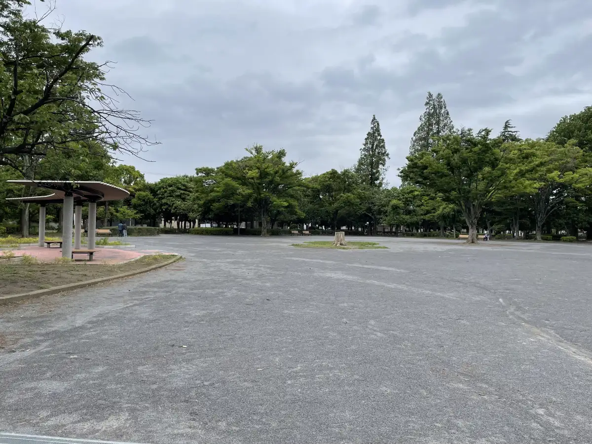 新松戸中央公園の広場